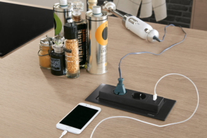 Steckdosenverteiler mit USB-Charger